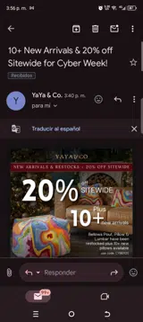 Cyber20 coupon verification screenshot
