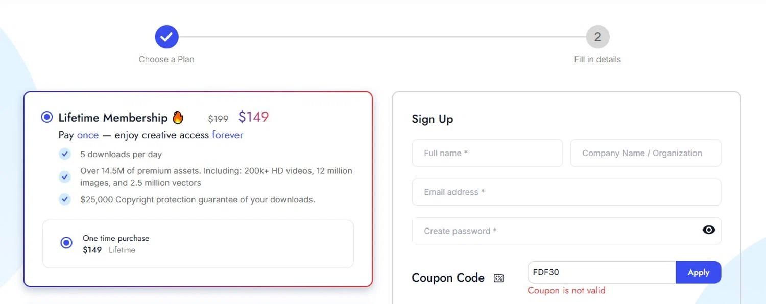 Yay Images promo code screenshot showing code FDF30 applied at Yay Images checkout page. Uploaded by SimplyCodes community member MoneyFalcon5538 on Dec 8, 2025