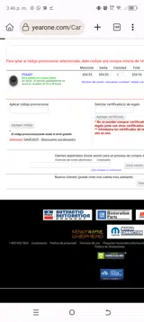 SAVE2025 coupon verification screenshot