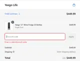 CRAZY10 coupon verification screenshot