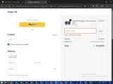 HS13 coupon verification screenshot
