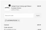 LASTMINUTELOVE coupon verification screenshot