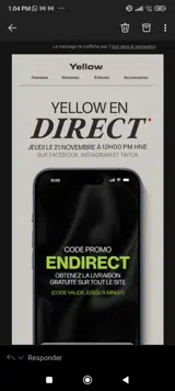Endirect coupon verification screenshot