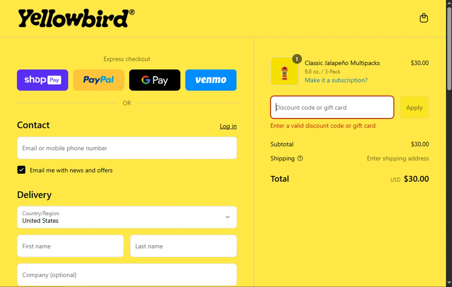 Yellowbird promo code screenshot showing code SPRINGSPICE applied at Yellowbird checkout page. Uploaded by SimplyCodes community member GoldPhoenix3793 on May 4, 2025