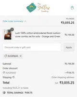 EUGENIA5 coupon verification screenshot
