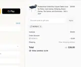 MORE10 coupon verification screenshot