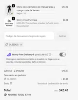 OLESIA15 coupon verification screenshot