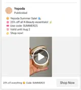 Yepoda coupon verification screenshot