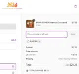 EASTER coupon verification screenshot