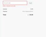 YE20 coupon verification screenshot