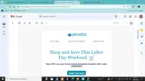 LABORDAY coupon verification screenshot