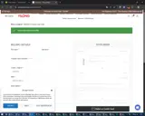 welcome coupon verification screenshot