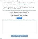 BEWELL15 coupon verification screenshot