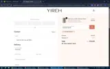 Yireh coupon verification screenshot