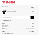 SIRIVSBLVCK coupon verification screenshot