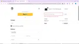 WELCOME10 coupon verification screenshot