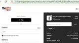 Yocan Vaporizers coupon verification screenshot