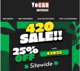 Yocan Vaporizers coupon verification screenshot