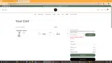 WELCOME15 coupon verification screenshot