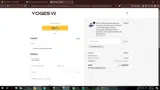 Yoges VR coupon verification screenshot