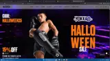 HALLOWEEN25 coupon verification screenshot