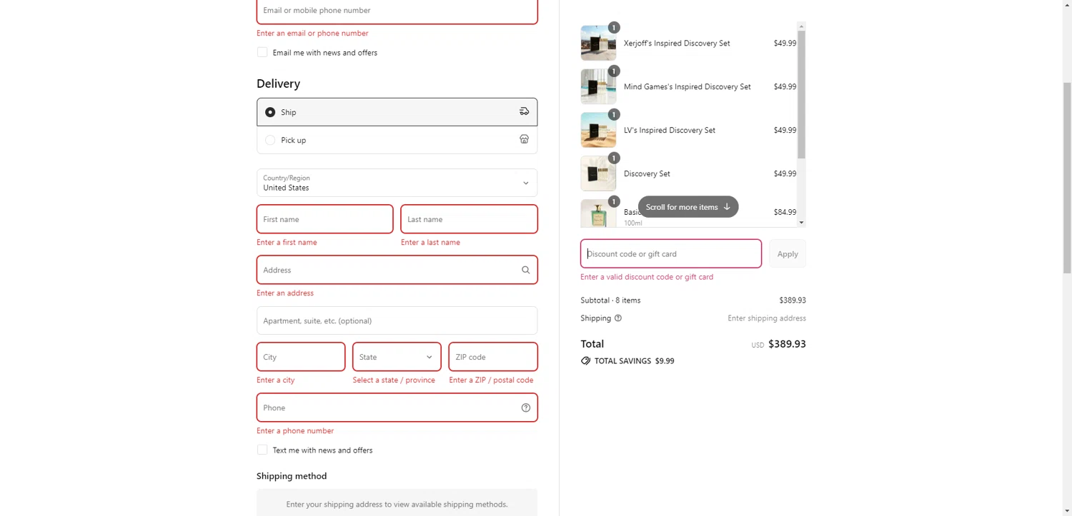 Yom Layl Perfume Bar promo code screenshot showing code LABOR18 applied at Yom Layl Perfume Bar checkout page. Uploaded by SimplyCodes community member TreasureKnight4134 on Sep 9, 2025
