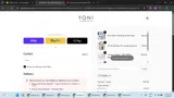 Yoni Pleasure Palace coupon verification screenshot