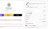 Yoni Pleasure Palace coupon verification screenshot