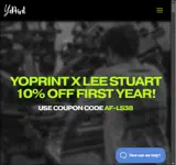 YoPrint coupon verification screenshot