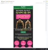 Youfit coupon verification screenshot