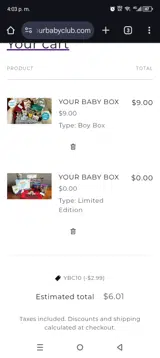 YBC10 coupon verification screenshot
