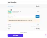COLLECTION coupon verification screenshot