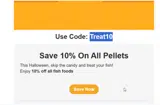 Your Fish Stuff coupon verification screenshot
