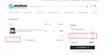 WELCOME10 coupon verification screenshot