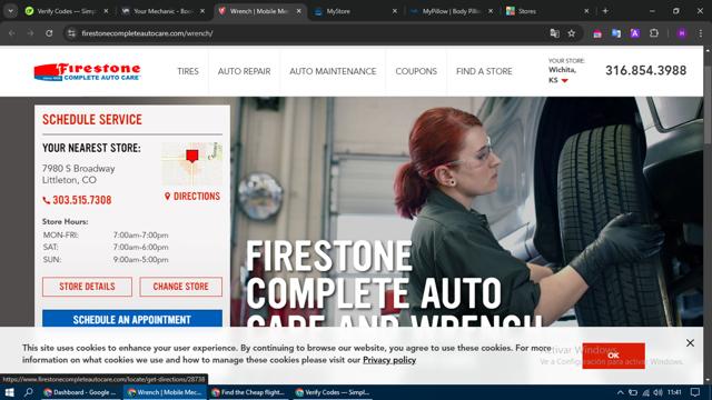 YourMechanic.com checkout page showing YourMechanic.com coupon code box | Screenshot taken by SimplyCodes community member on Feb 26, 2025