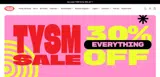 TYSM-24 coupon verification screenshot