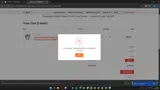 WELCOME coupon verification screenshot