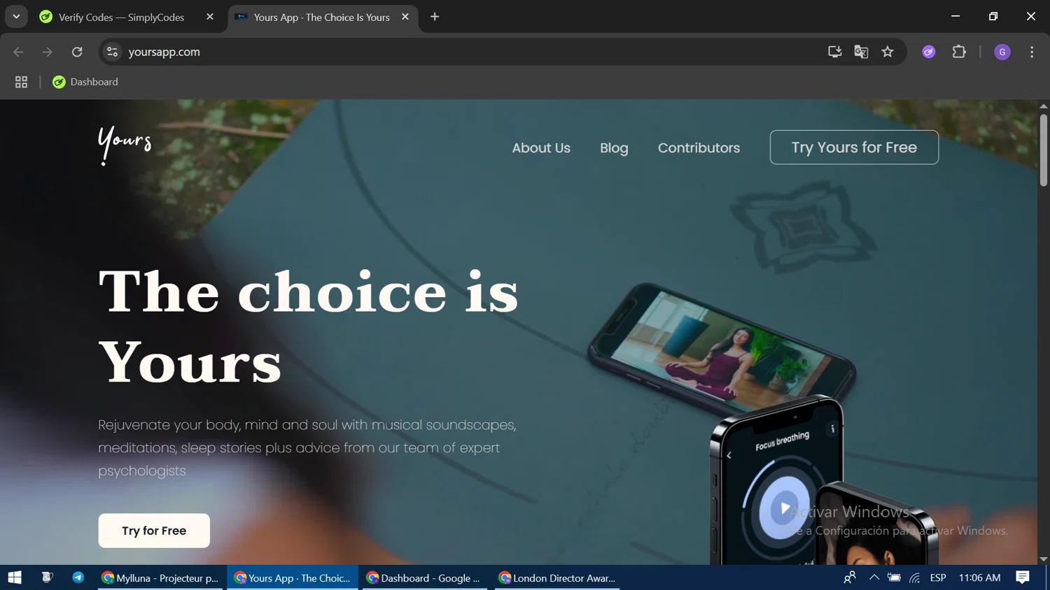 Yours App discount code screenshot showing code DONTPAYFULL55 applied at Yours App checkout page. Uploaded by SimplyCodes community member GloriousCaptain3662 on Jun 4, 2025