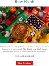 SLEIGH10 coupon verification screenshot
