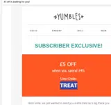 TREAT coupon verification screenshot