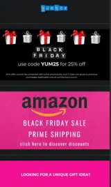 yum25 coupon verification screenshot