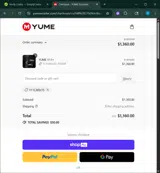 Y11CARLOS coupon verification screenshot