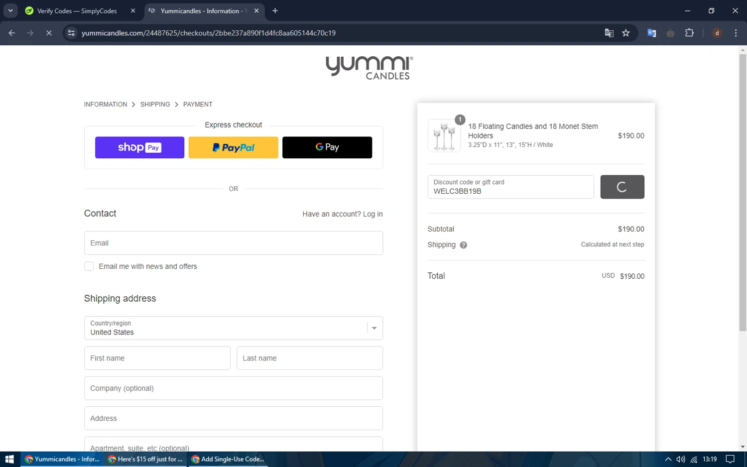 Yummi Candles Promo Codes - 15% Off | September 2024