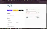 YUNI Beauty coupon verification screenshot