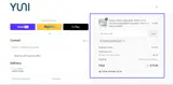YUNI Beauty coupon verification screenshot