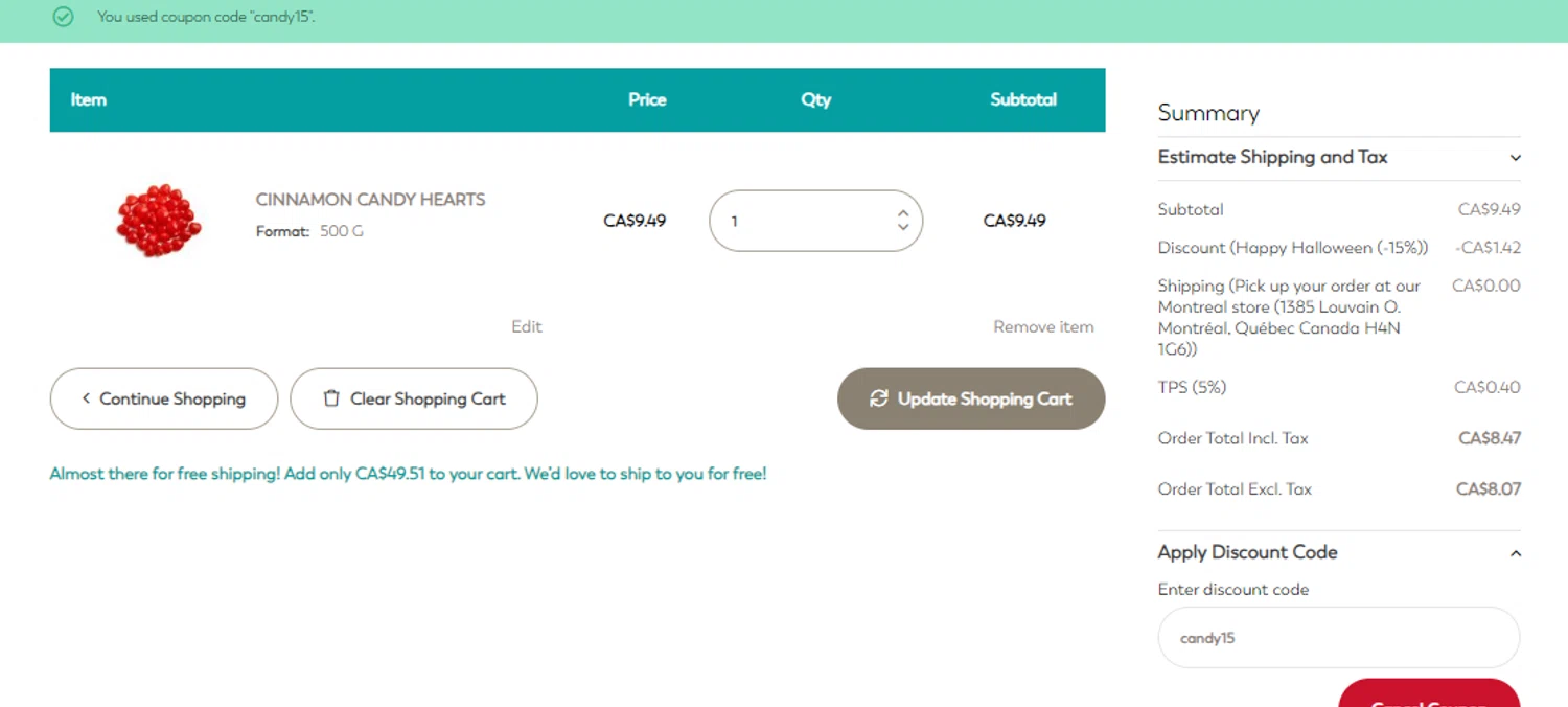Yupik checkout page showing Yupik discount code box | Screenshot taken by SimplyCodes community member on Sep 27, 2024