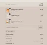 YVR Cookie coupon verification screenshot
