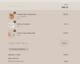 YVR Cookie coupon verification screenshot