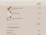 YVR Cookie coupon verification screenshot