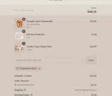 YVR Cookie coupon verification screenshot